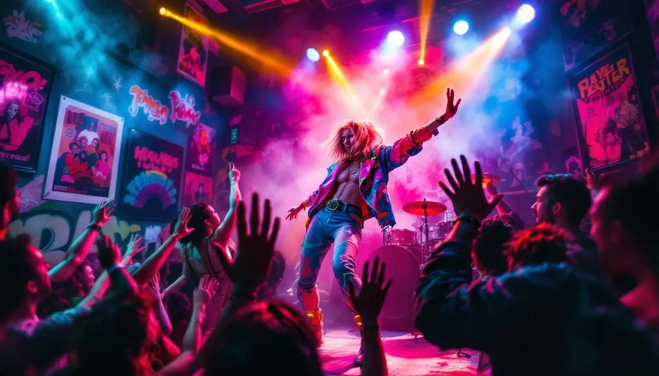 An artist receiving professional services to promote their music.