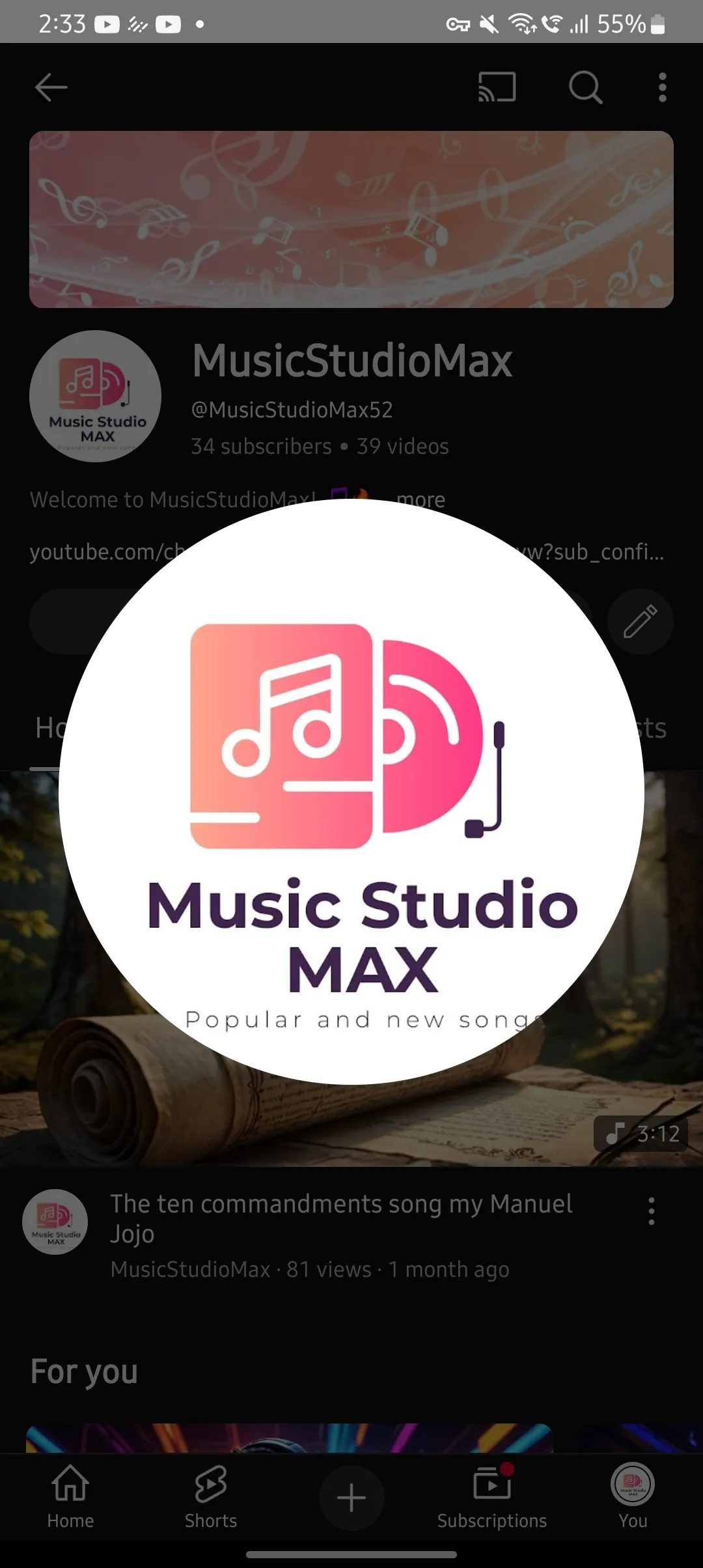 musicstudiomax52's Profile Picture